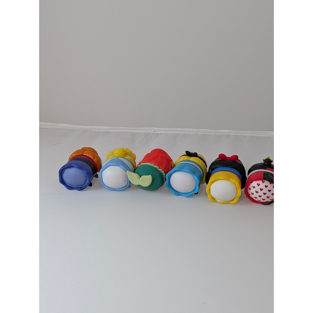 Disney Princess Tsum Tsum Vinyl Figure Lot of 6 Anna Ariel Snow White Evil Queen - Picture 7 of 8